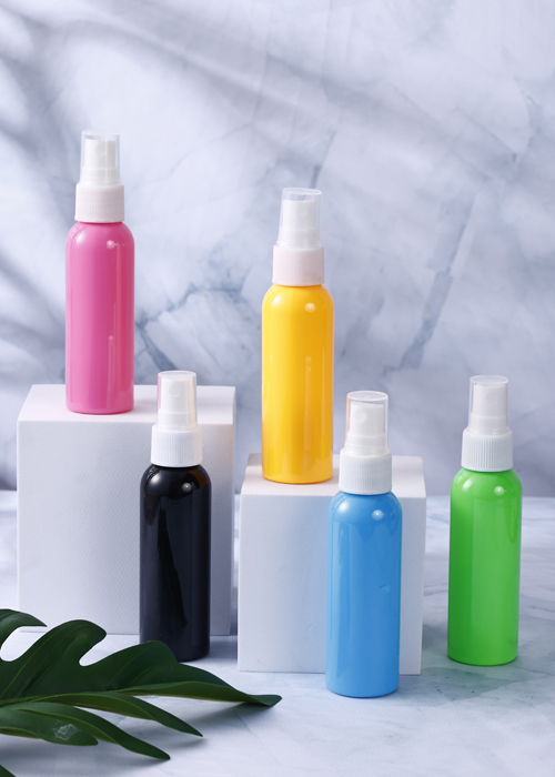 ขวด PET สีกลมสีทึบ 60 มล.