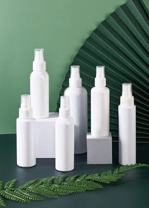ขวดสเปรย์ PET สีขาวกลม 100-200มล.