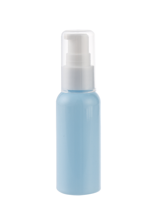 ขวดปั๊มแรงดัน PET สีทึบขนาด 50 มล. น้ำยาทำความสะอาดแว่นตาง่ายต่อการพกพาและขวด