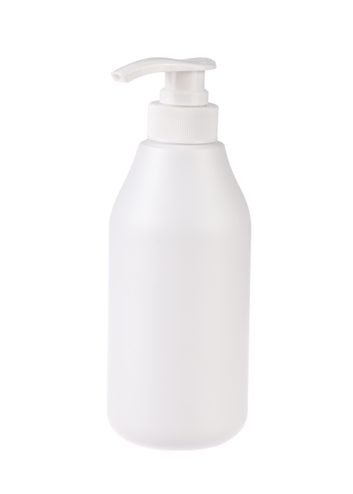500ml PE เจลโลชั่นขวดปั๊มแรงดันฆ่าเชื้อและขวดยาฆ่าเชื้อ