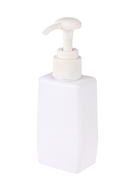120ml PE White Square Gel Lotion ปั๊มแรงดันขวด Hand Sanitizer